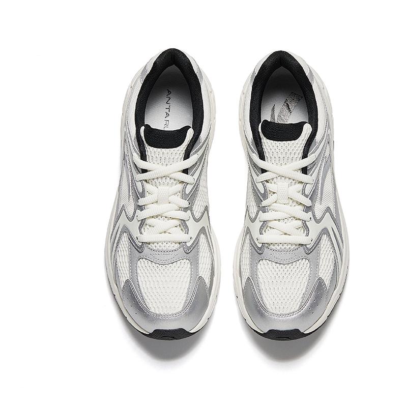 Anta AT2004 Cushioning Slip Resistant Abrasion Resistant Breathable Lightweight Height Increasing Low top Sneakers 912535592-2