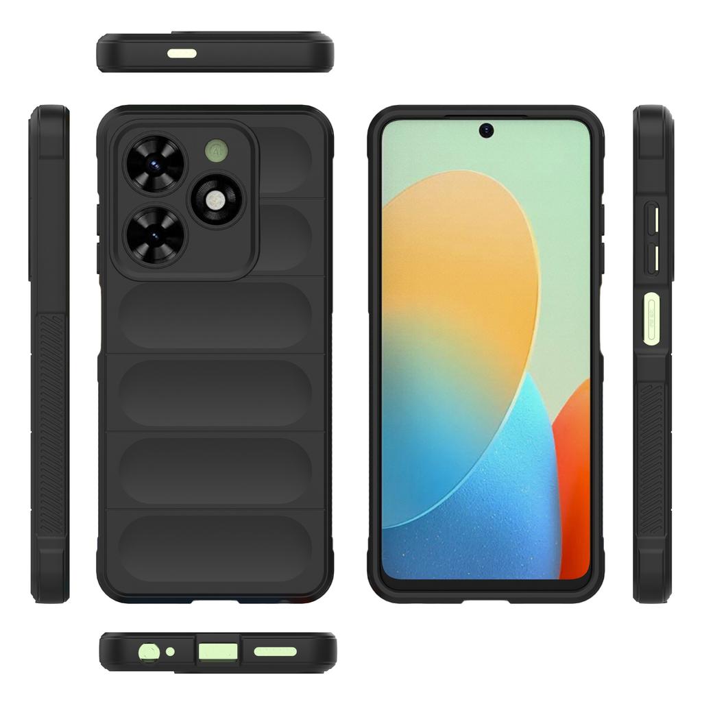 For TECNO Pop 8/Spark Go 2024 4G/Spark 20C Case TPU Drop Protection Protective Cover