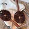 1/2Pcs Vented Scalp Massage Brush Ergonomic Handle Anti-static Thin Thick Curly Long Hair Comb Men Women Hair Styling Detangling Comb