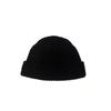 Croogo Knit Solid Capuccio Short Striped Knit Cool Islamic Shallow Fit Men's Beanie, Color, Simple, Oversized, Lid, Spring, Autumn, Winter, Cap, Cap,