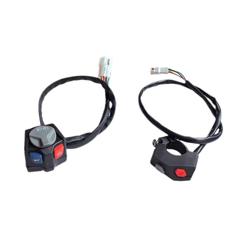 Motorcycle Three Function Switch Button Headlight Horn Kill Universal Electric Flameout Start Switch For KTM EXC XC XCW EXCF SX