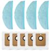 For Homerun 7000 XU7100 Mop Pads And Bags Kit Microfiber Cloth Replacement Parts For Vacuum Cleaner Accessories