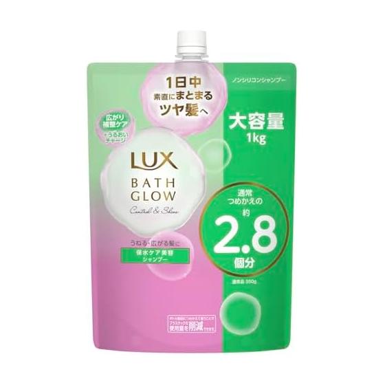 LUX Bath Glow Control & Shine Shampoo Refill 1000g