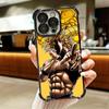 JoJo Adventure Dio Diego Brando Soft Phone Case For iPhone 15 16 17 Air 14 Pro Max 16E Plus 13 12 Mini Plating Anti-Fall Fundas