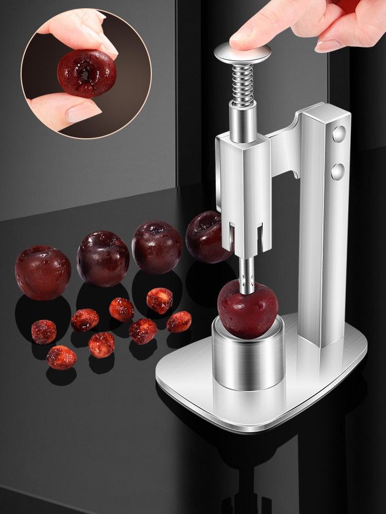 Cherry Core Remover Stainless Steel Jujube Pitting Device Red Date Pit Remover Multi-purpose Kitchen Gadget Oil Orange Corer