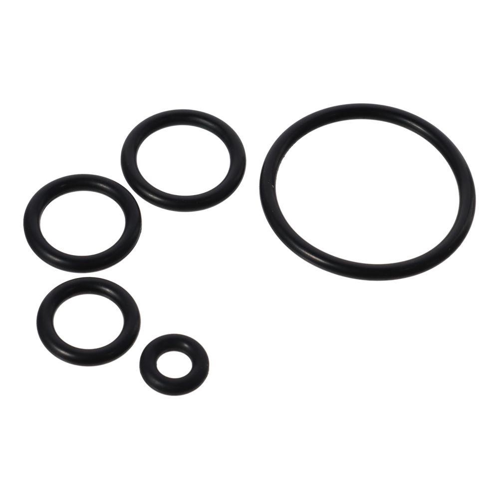 5 Τεμάχια Φλάντζα Στεγανοποίησης από Νιτρίλιο 5mm Πλάτος Ροδέλα Στεγανοποίησης O Ring Αυτοκινητομηχανή Υδραυλικά