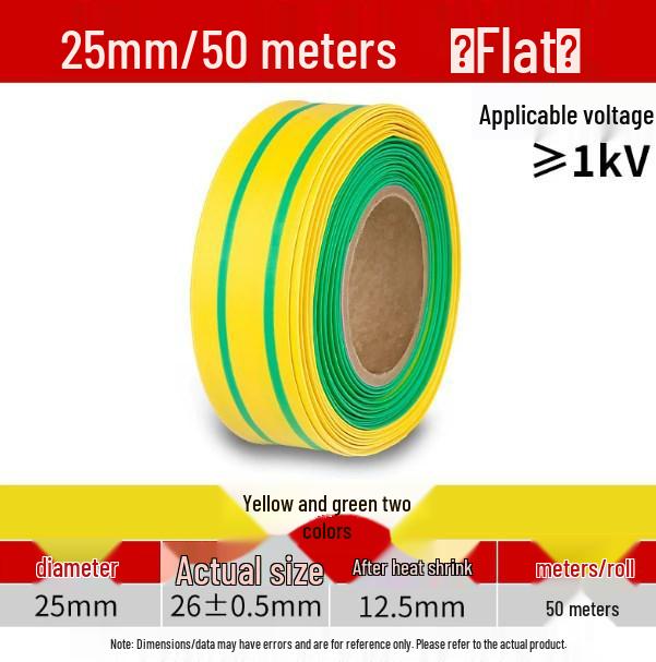 Colored Thermoplastic Heat Shrink Tubing for Electrical Insulation and Wire Repair