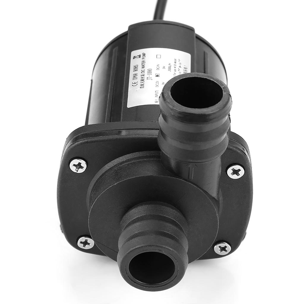 Mini Adjustable Speed Brushless Boost Water Pump 12V 40 Celsius 100 Celsius