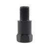 1 Stück 8mm 10mm Spiegeladapter Schwarz Silber Metall Rückspiegel Bolzen Schraube Gewinde Umwandlungsbolzen Motorradspiegel Schraube Linksgewinde Rechtsgewinde