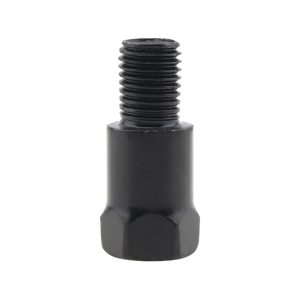 1 Stück 8mm 10mm Spiegeladapter Schwarz Silber Metall Rückspiegel Bolzen Schraube Gewinde Umwandlungsbolzen Motorradspiegel Schraube Linksgewinde Rechtsgewinde