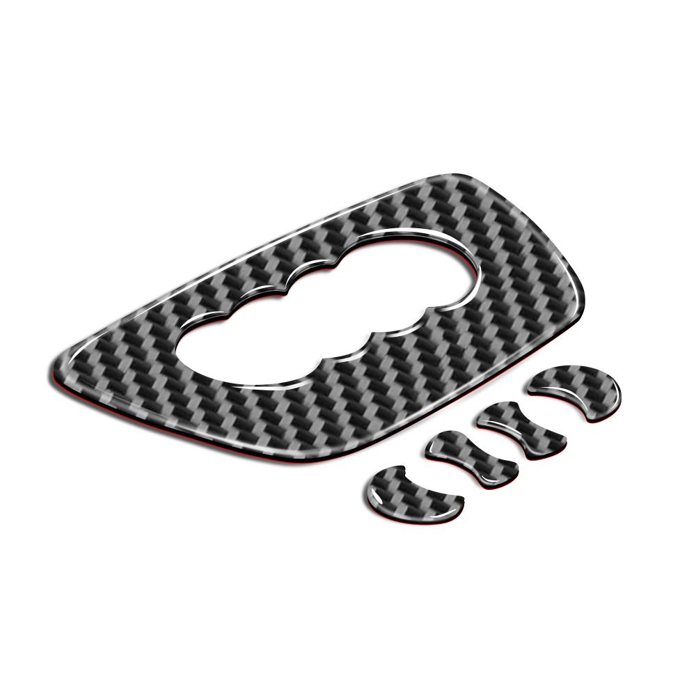 2026 Car Steering Wheel Carbon Fiber Emblem Covers Sticker For AQ3 A3 A6L A4L Q3 Q5 Q7 S3 Q2L Q5L A4 Auto Interior Decor Accessories