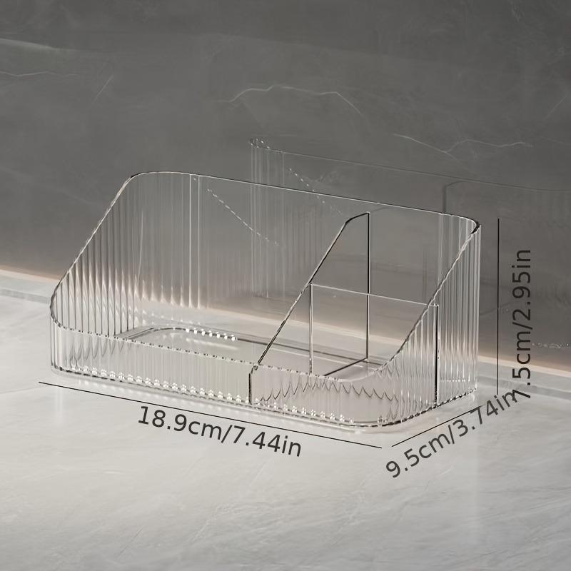 Makeup Organizer With Drawer Clear Cosmetic Storage Box Vanity Lipstick Skincare Organizer For Bathroom Makeup Storage Organizer