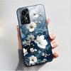 Für ZTE Blade A72S A7050 Hülle Für ZTE Blade V41 Smart Cover Luxus Mode Schmetterling Blume Silikon Weich Schwarz TPU Stoßfänger Schale