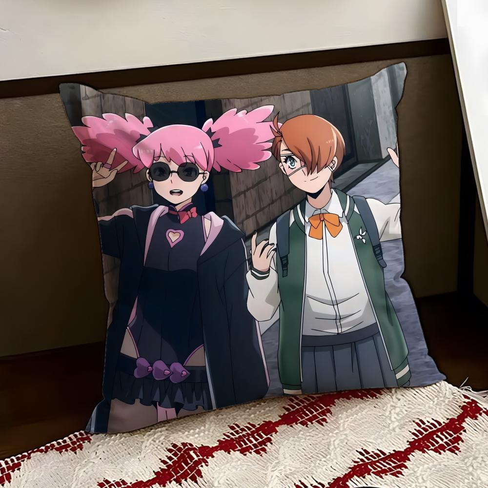 My Hero Academia VVigilantes Cushion Cover Reversible Soft Durable Pillow Cover Home Car MultiScene Use for Daily Comfort