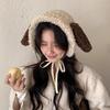 Korean Style Cute Puppy Plush Earmuffs: Women's Winter Windproof Ear Warmers