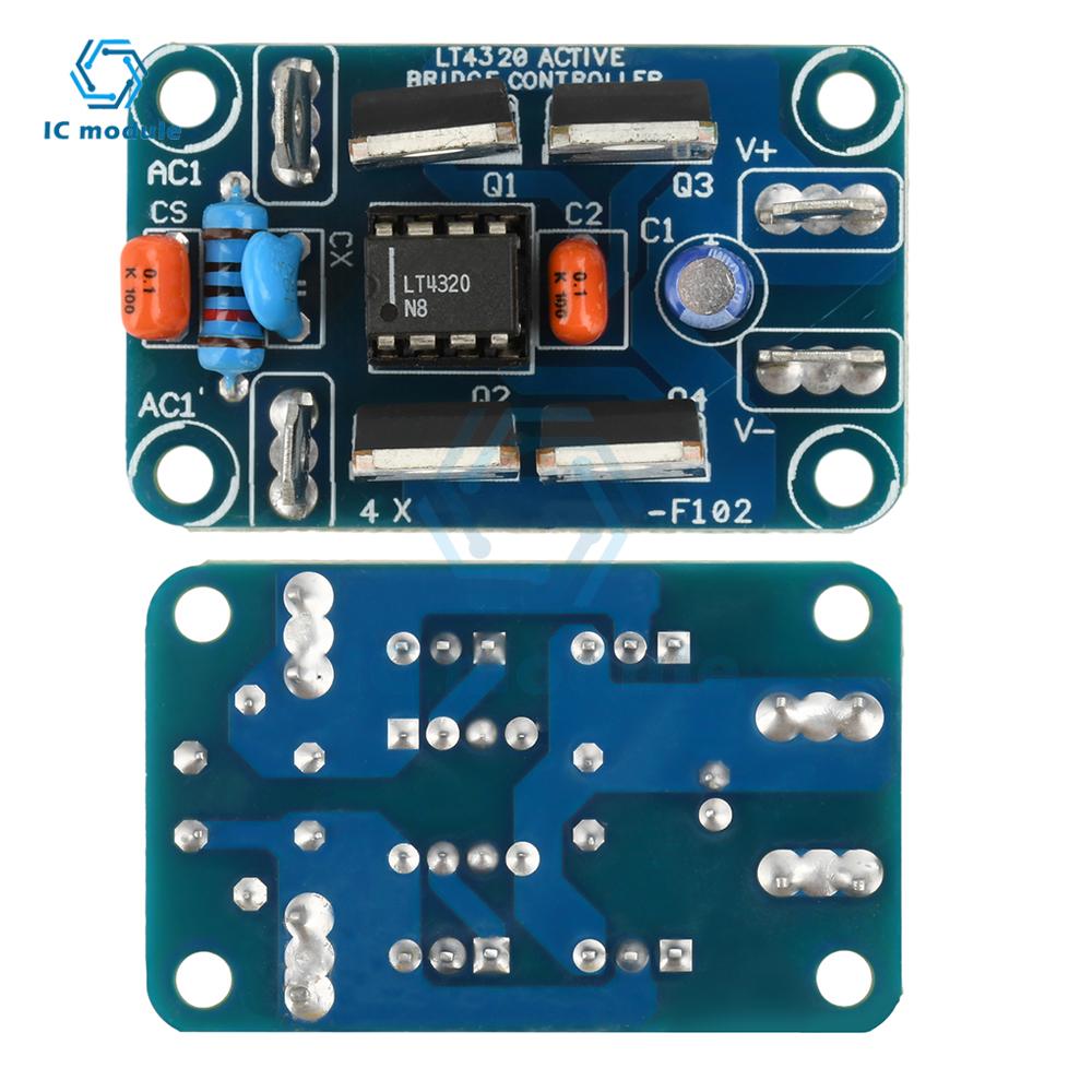 AC 7-40V Ideal Diode Rectifier Bridge Module LT4320 Class A Power Amplifier Suitable For JLH 1969 Upgraded Rectifier Tube