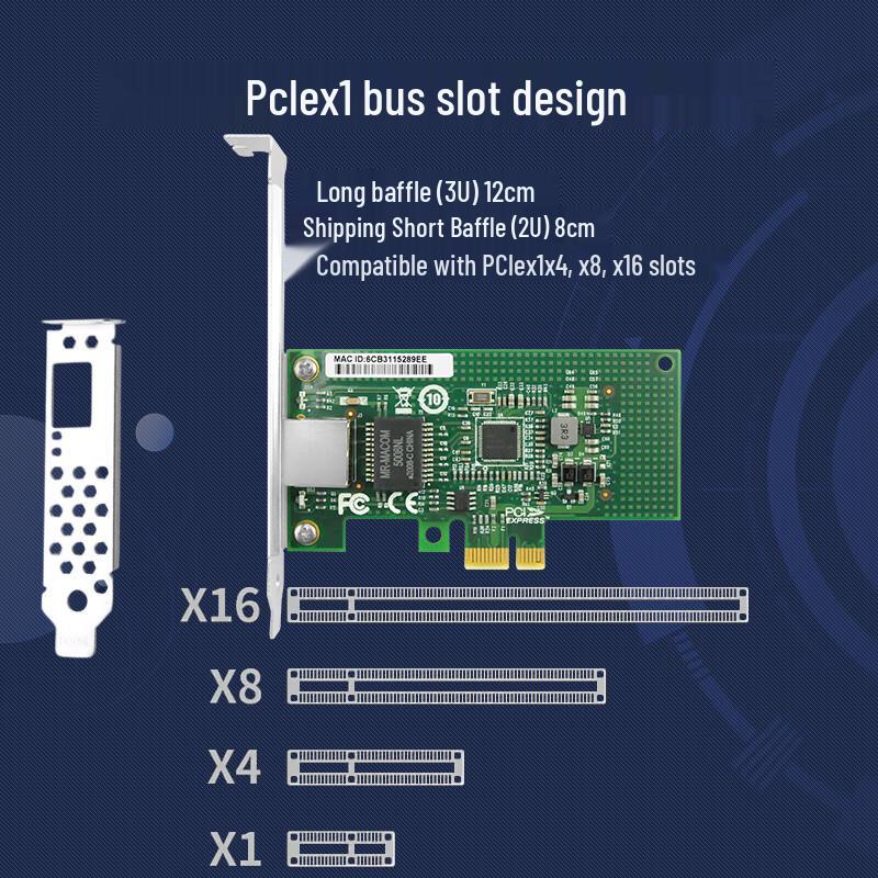 LR-LINK Gigabit PCIe Ethernet-Netzwerkkarte (CN-Version)