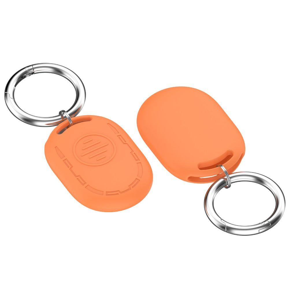Silicone Protective Case Anti-Scratch Anti-lost Tracker Cover Keychain Locator Holder Shell for Xiaomi Tag Tracker Accessories