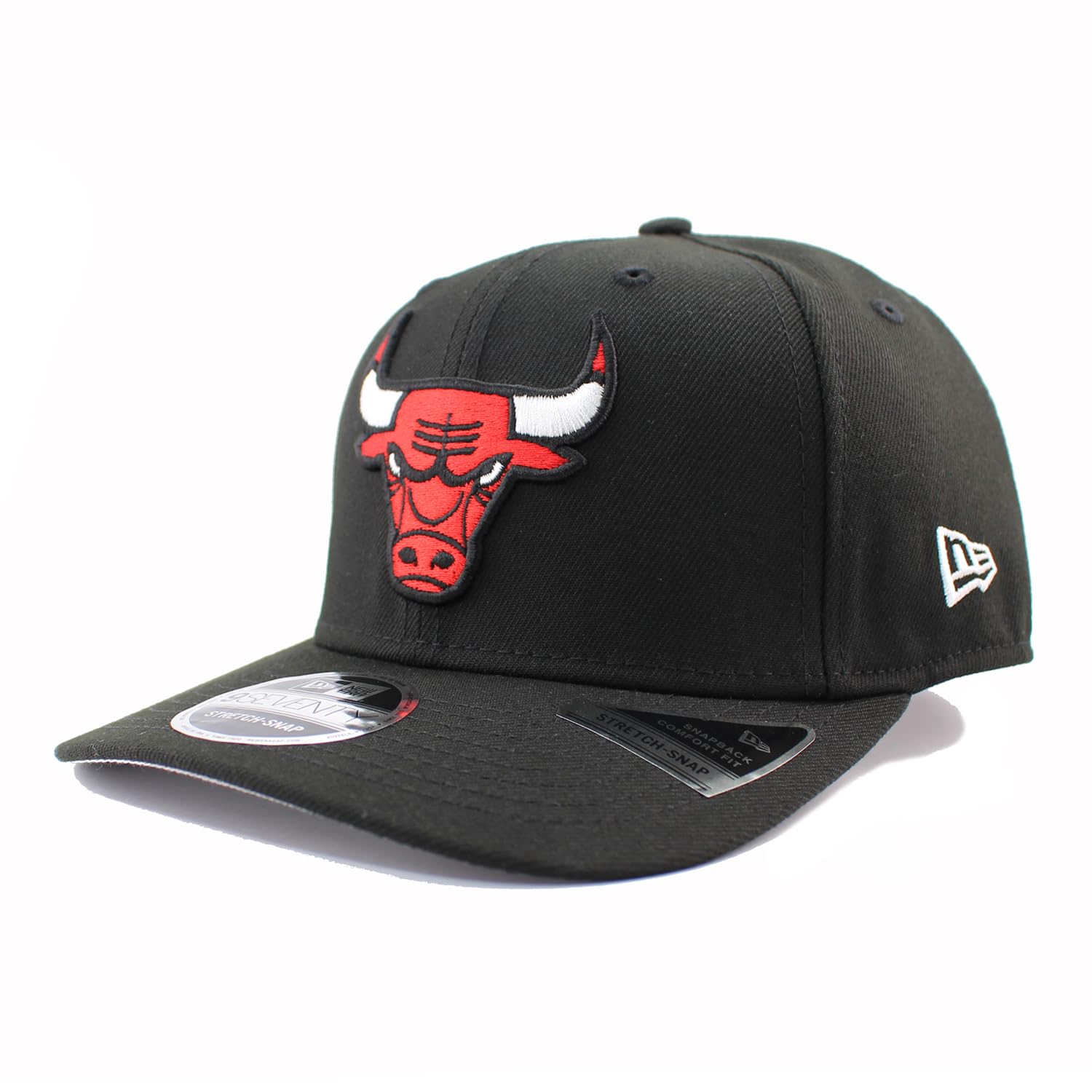 

[New Era] Кепка 9SEVENTY Stretch Снэпбэк Чикаго Буллз НБА STRETCH SNAPBACK CAP BLACK CHICAGO BULLS Шляпа 970 [Б/У]