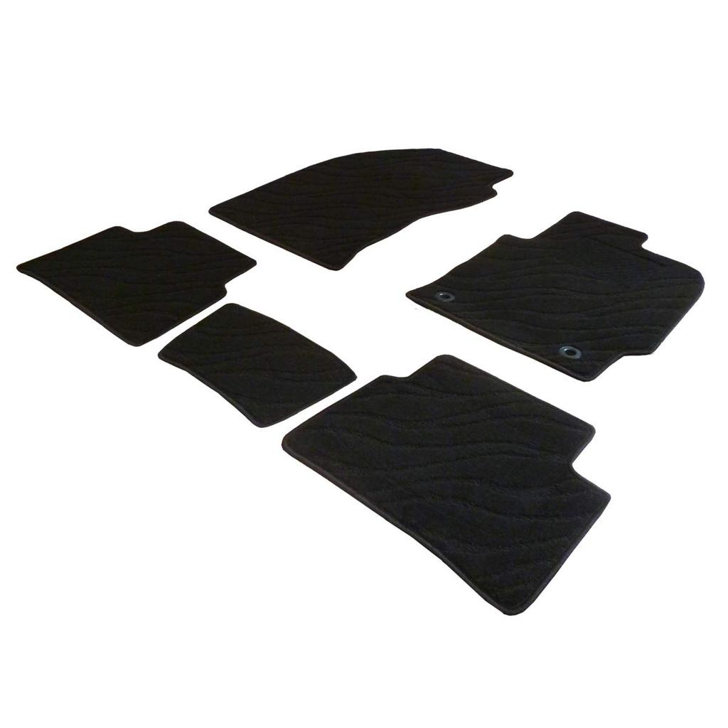Fenice Car Floor Made In Japan Corolla Sport 210 Wave Stays In Place Accessories Mats, (Toyota Series), Black, Non-Slip, (Automotive Store)