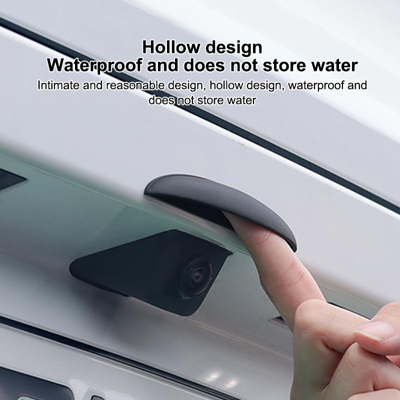 2/3/5Pcs Car Rear Camera Rain Cover Car Reverse Camera Rain Shade Cover Waterproof Rear View Auto Camera Shield Protector