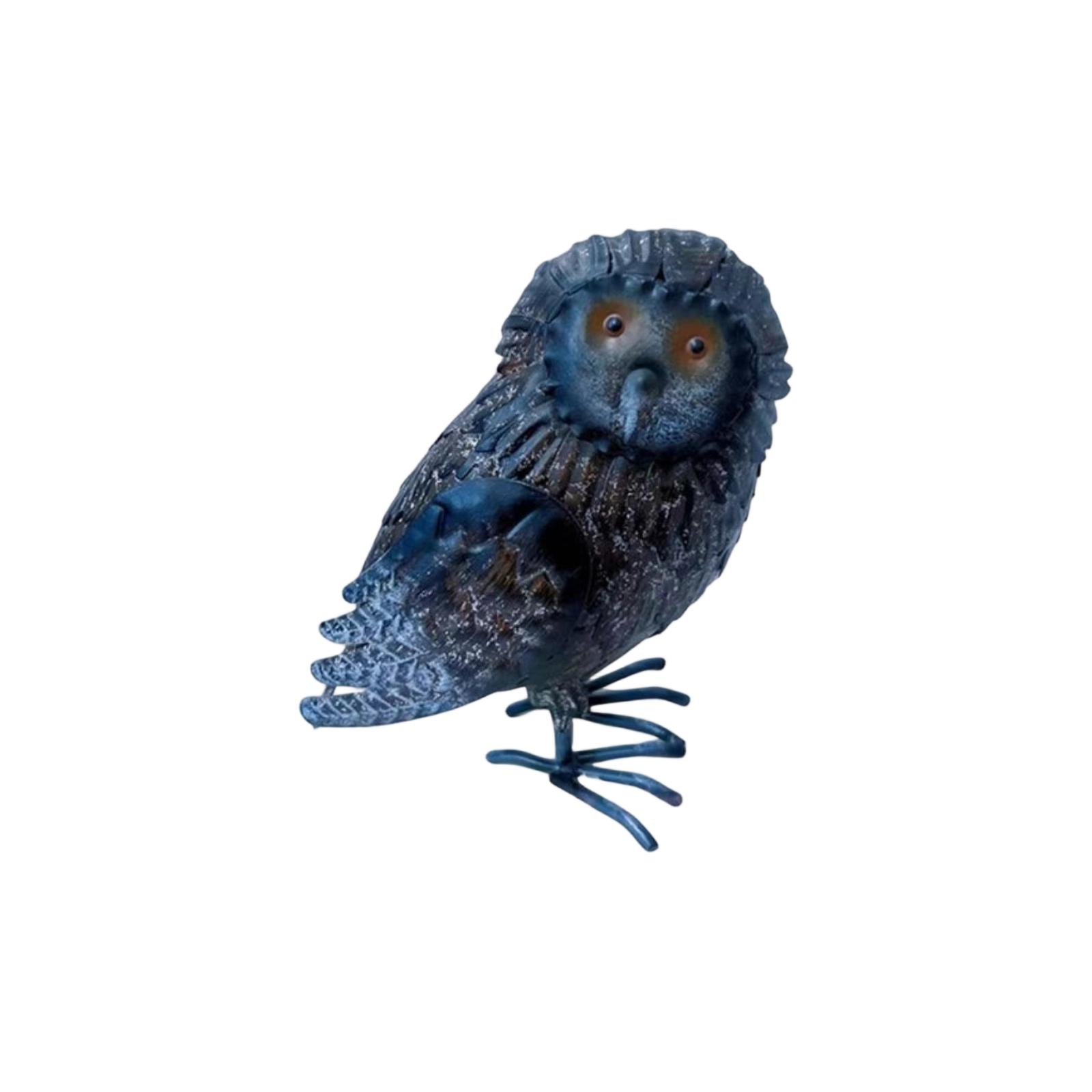 

Outdoor Owl Ornaments Metal Crafts Home Decoration Ornaments Iron Art Creative Ornaments one size