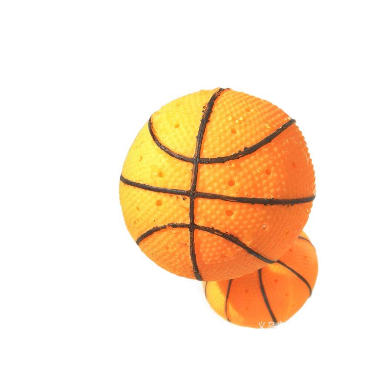Cross-Border Water Spray Basketball Squeeze Toy for Bath, Pool, Beach & Parent-Child Sports