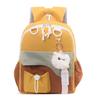 Blocked Childrens Color Backpack With Plush Pendant For School Outings And