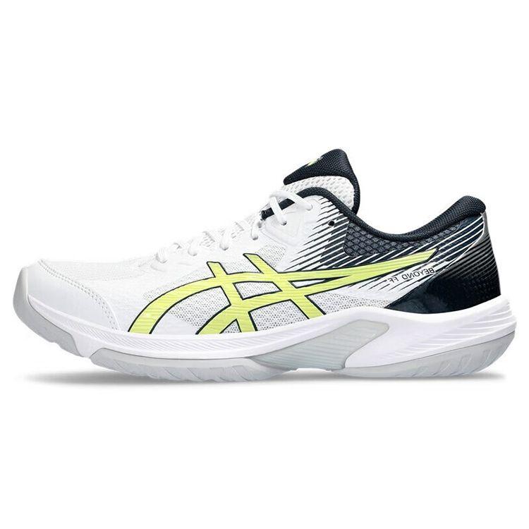 Asics Beyond FF Fabric Comfortable Low-Top Badminton Shoes Men sneaker Black White 1071A092-100