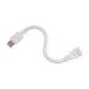 22cm USB Extender Line 360 Degree Rotatable USB Cable Cord Convenient Charging Solution for USB Fan/USB Night Lamps