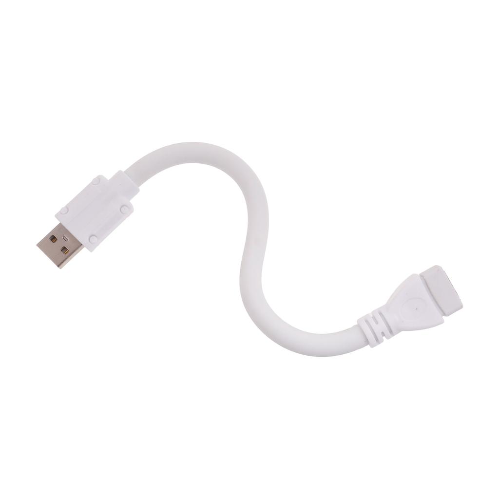 22cm USB Verlängerungskabel 360 Grad Drehbar USB Kabel Praktische Ladelösung für USB Ventilator/USB Nachtlampen