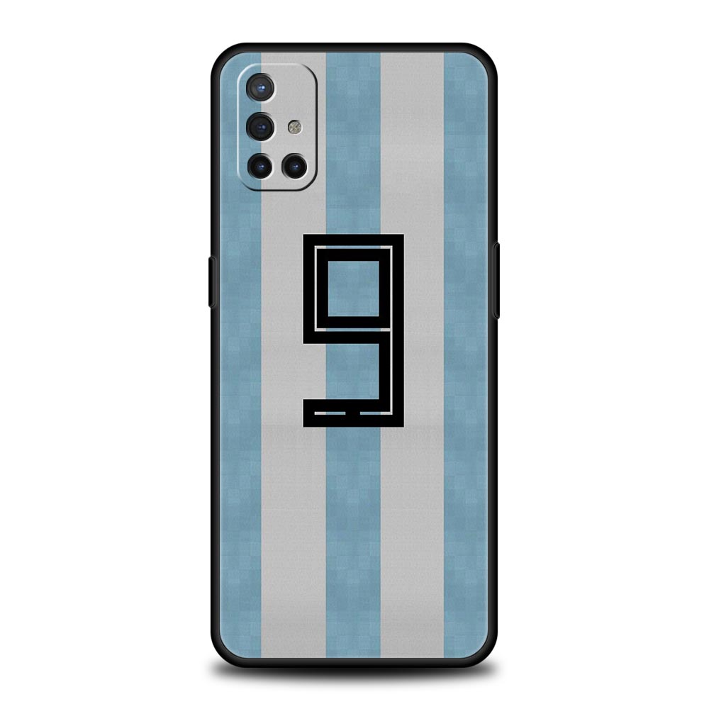 

Custom FootBall Number Name Letter DIY For OnePlus 10 Pro 9 8T 8 N10 7 7T 9R Phone Case For 1+ Nord 2T CE 2 N100 N200 Z 5G Cover Nord CE 5G