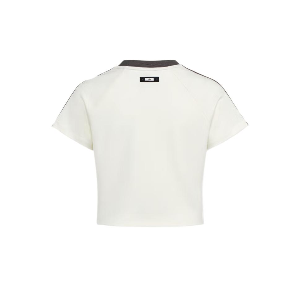 adidas Originals Solid Color Short Sleeve Round Neck Pullover T-Shirt Women Tops KY8479
