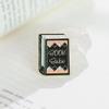 Alloy Stylish Brooch With Playful Cartoon Flowers And Letters Perfect For Unique Fashion Statements