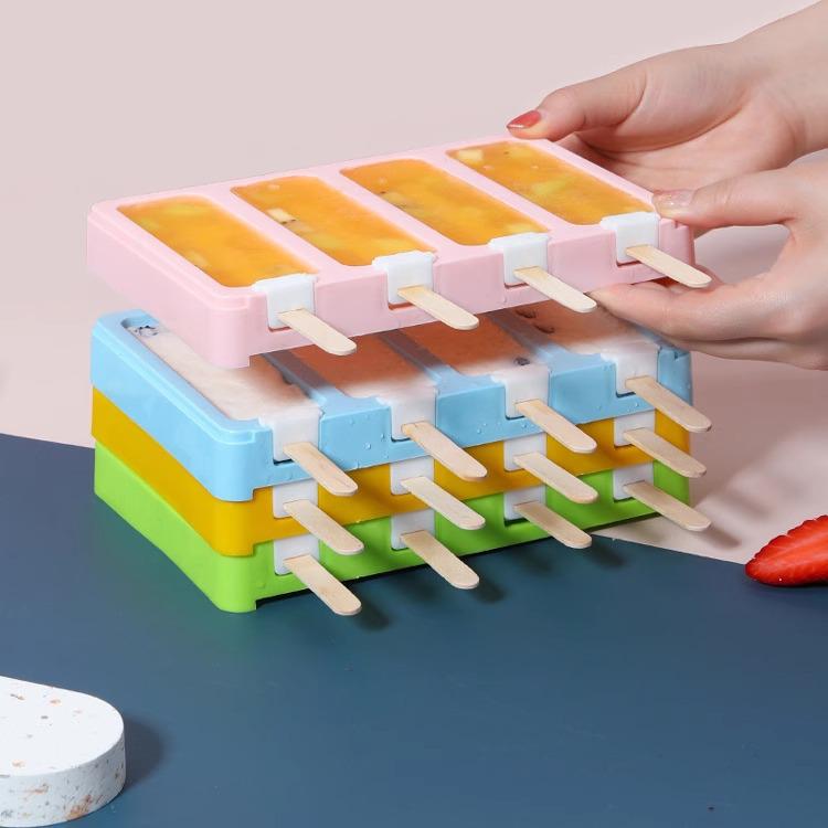 Silikonová miska na led: Forma potravinářské kvality pro domácí led, zmrzlinu a mražené pochoutky