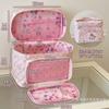 2026 New High-end Cute High-aesthetic Makeup Bag Women's Large Capacity Travel Portable Handheld Waterproof Storage Bag