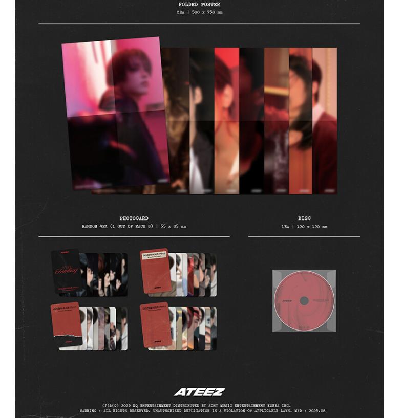 ATEEZ [GOLDEN HOUR : Part.3 ‘In Your Fantasy Edition’ (Limited)]