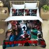 Terrifier horror 3D NEW Duvet Cover Pillowcase Bedding Set Adult Boy Girl Bedroom Decoration Children Single Double Large