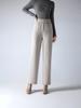 2025 Autumn/Winter Straight-Leg Pants for Middle-Aged Women - Slimming, Elastic Waist, Versatile Casual Mom Style