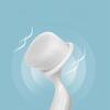 Facial Cleanser Electric Cleanser Brush Household Accessories White Sonic Facial Pore Cleaner Tool Blackhead Cleaning Instrument
