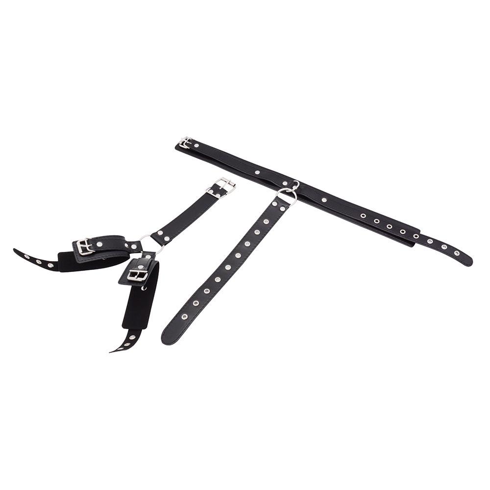 Restraint Training Kit: Handcuffs & Collar for Adult Roleplay