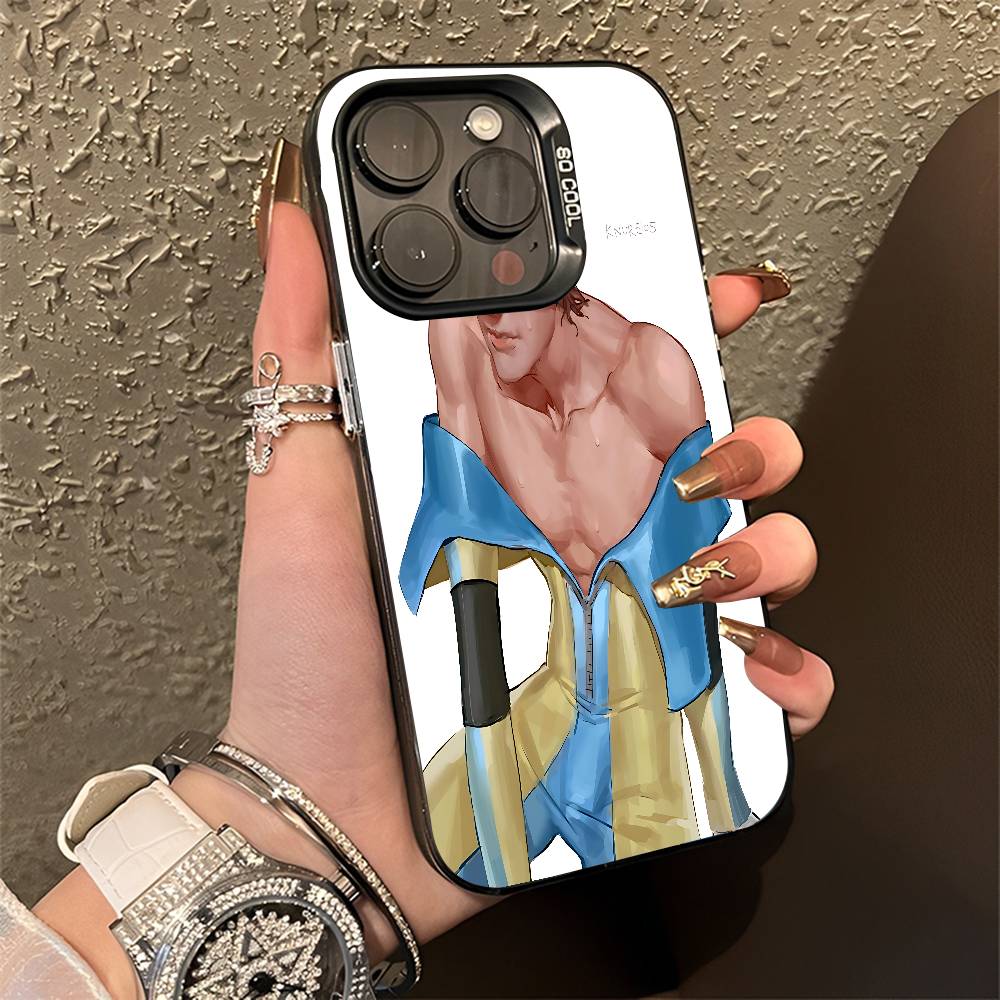 

W-Waterboy D-Dispatch Phone Case For iPhone 15,16,12,14,13,17,11,E,Pro,Max,Plus,Air,Mini Black TPU Cover iPhone13