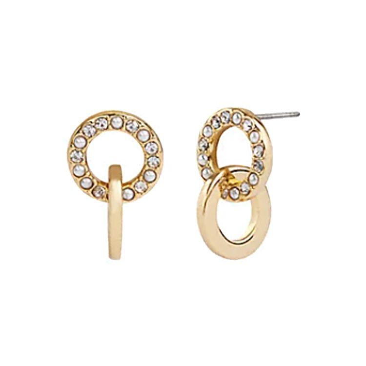

Coach Hollow Pendant Earrings Women earrings Gold CO231 Basic Packaging-Box Not Included,F,Gold