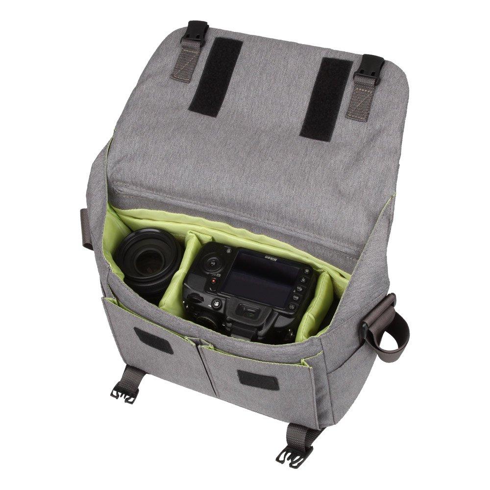 HAKUBA Plus Shell City 03 Messenger Camera Bag, 4.5L, Medium, Gray, SP-CT03-MBMGY