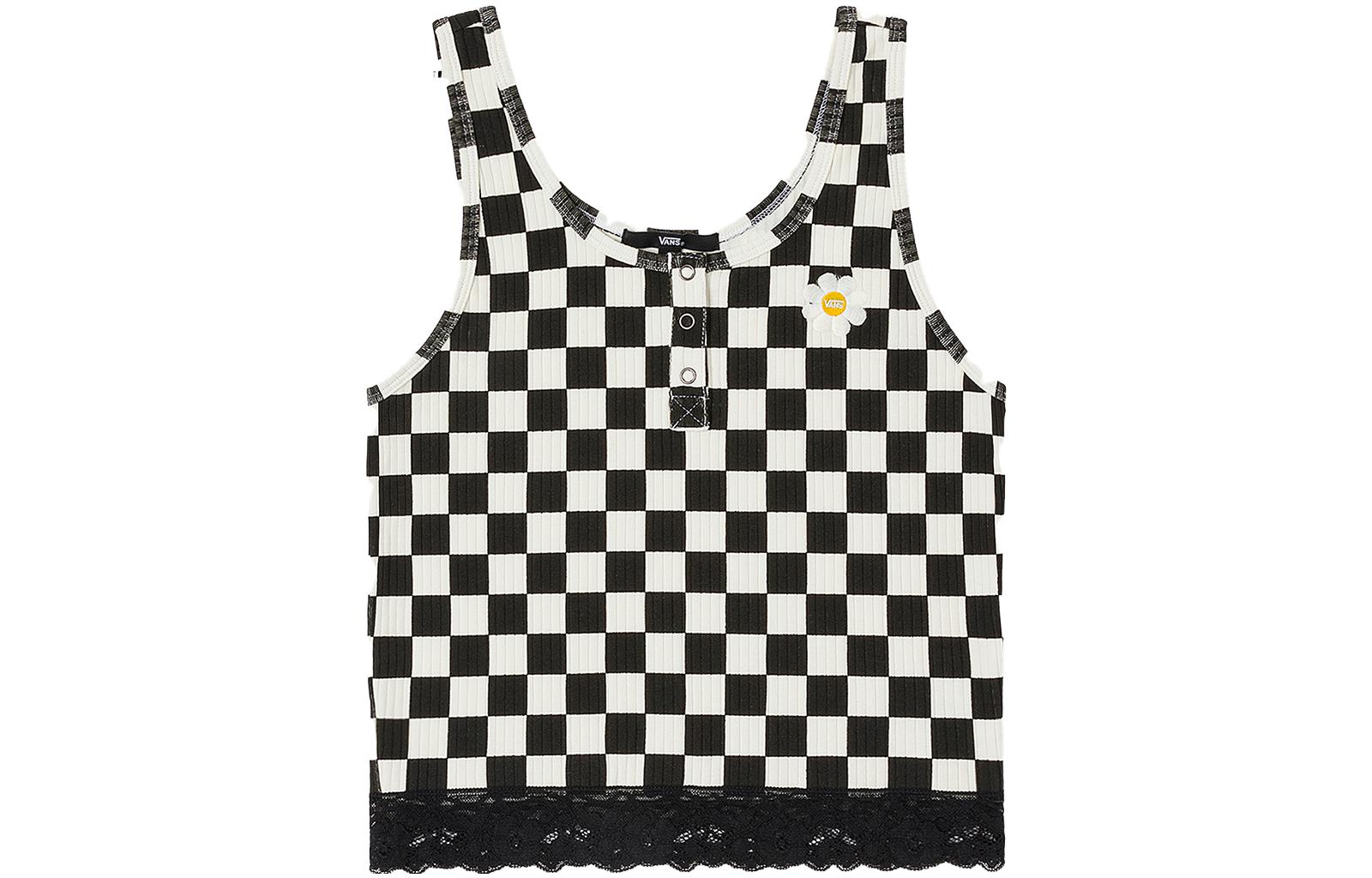 Vans T-krekli Sieviešu Melni Apaļš Kakla