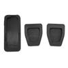 171721647 Flexible Wearproof Perfect Fit Clutch Brake Accelerator Pedal Pad Kit Black for