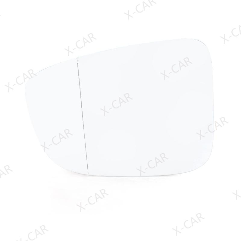 For Mazda 3 Axela M3 2017 2018  Side Mirror Frame Lens Glass Rearview Mirror Cover Lower Bottom Cap Lid