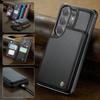 CaseMe Premium PU Leather Case For Samsung Galaxy S26+ S25 S24 S23 S22 S21 S20 Plus Ultra FE Card Wallet Holder Phone Back Cover Protector Skins