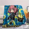 Anya Forger Print Flannel Blanket, Ultra Soft High Quality All Seasons Warm Throw, Home Decor Cozy Blanket, Perfect Christmas Gift