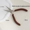 DIY Multifunctional Jewelry Pliers: Pointed Nose, Six-Section Wire Wrap, Double Round, Bead Pressing Pliers